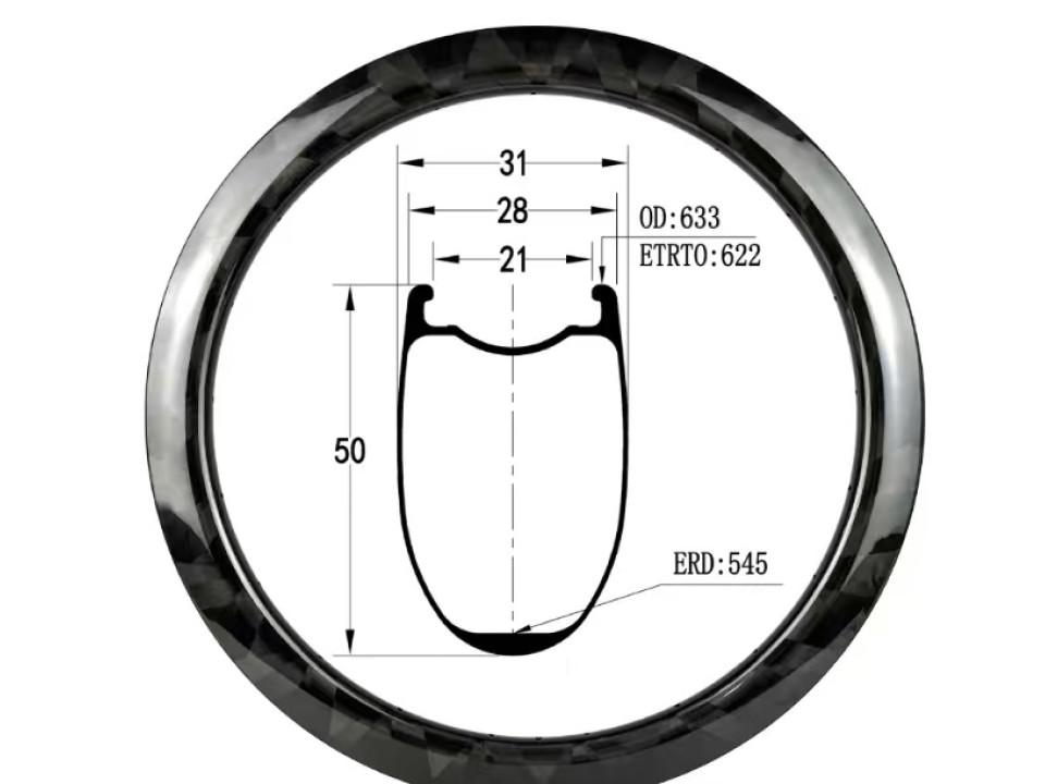 RIM Carbon 50mm Rim Brake